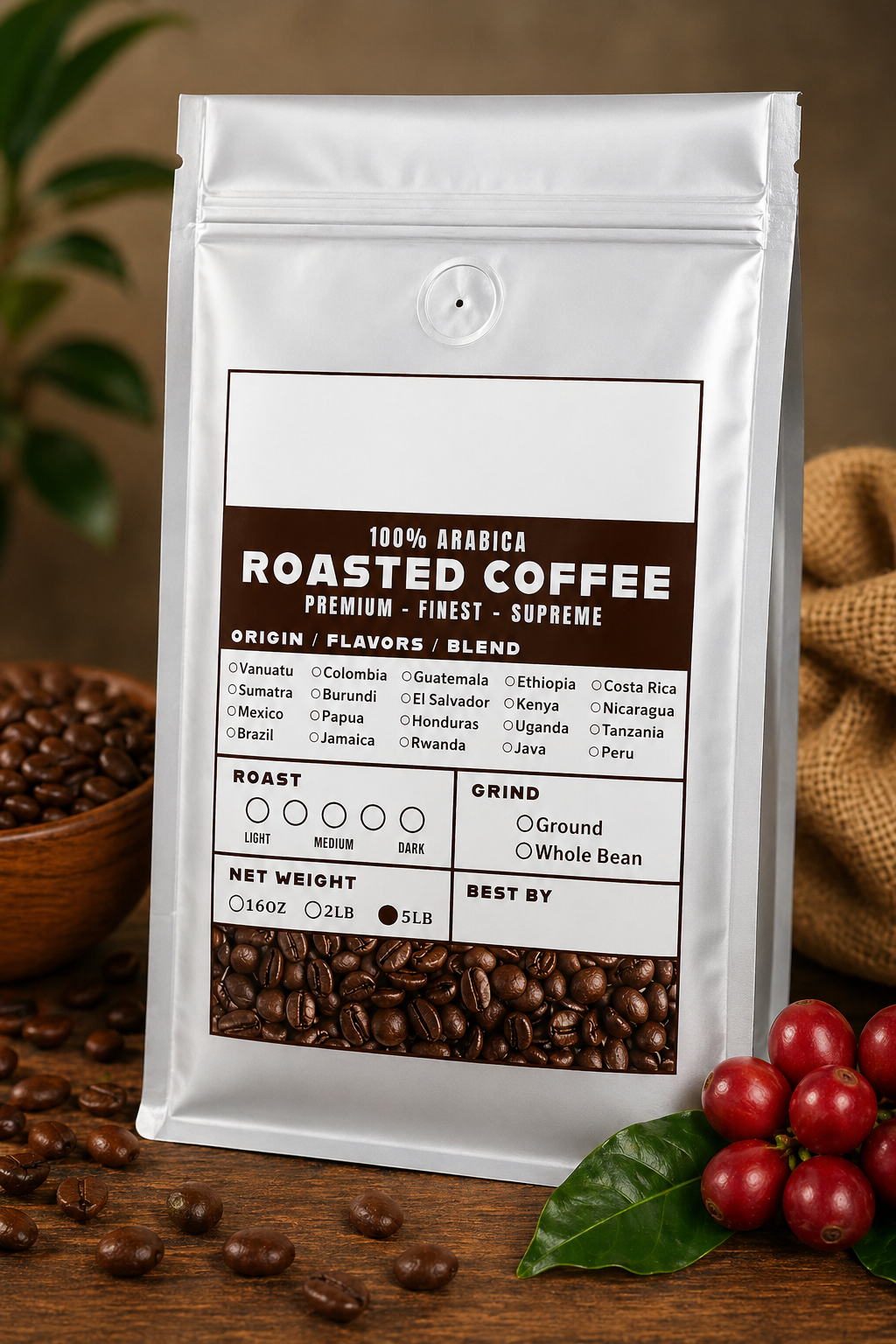 Brim Roasters 5LB Specialty Coffee