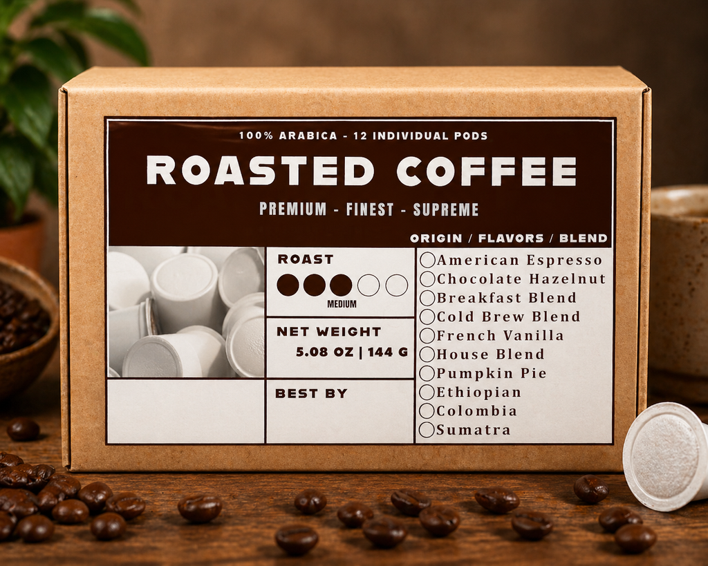 Brim Roasters K-Cups | Flavored & Nonflavored